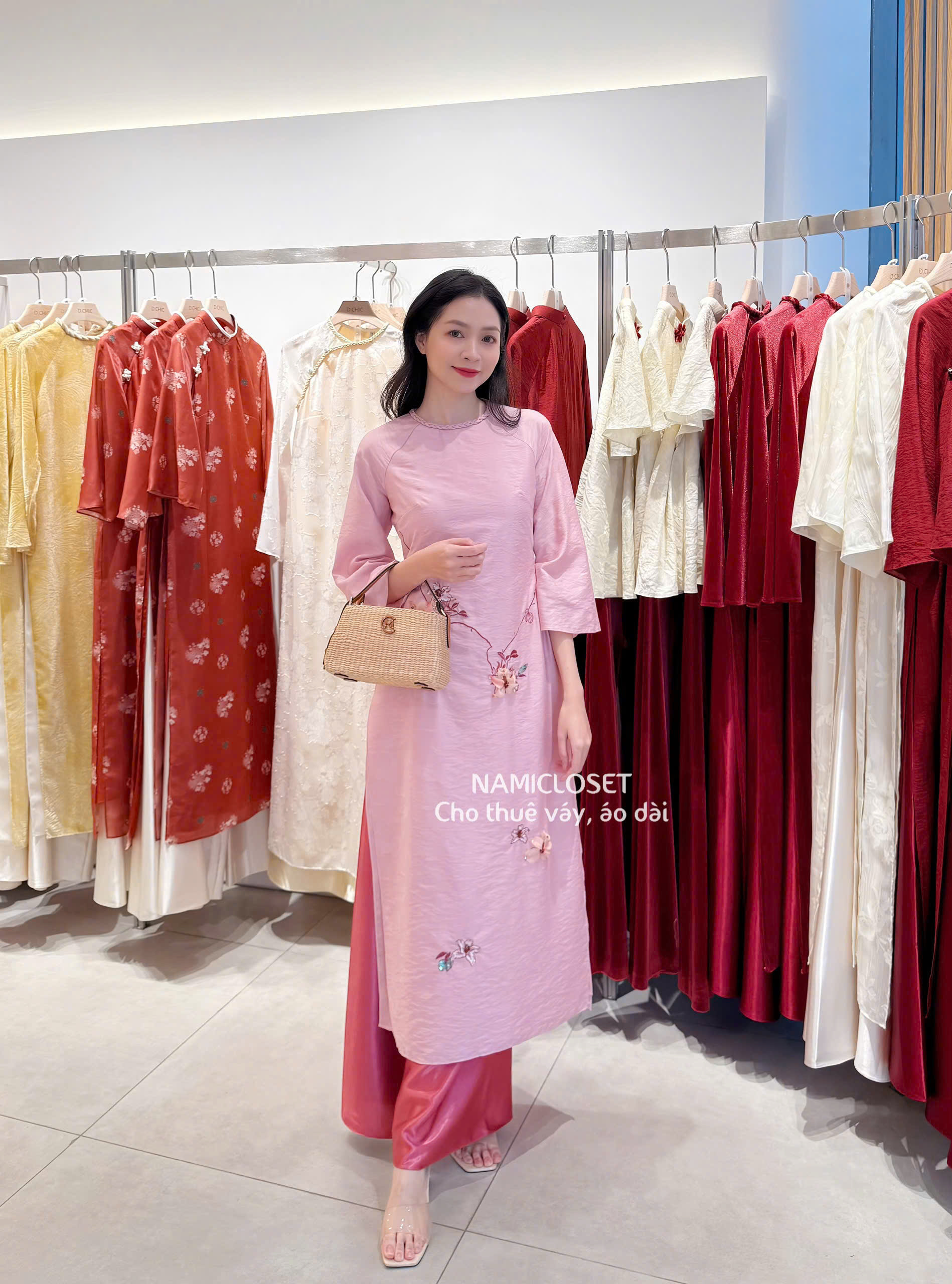 ÁO DÀI MỘC BAN -DCHIC
