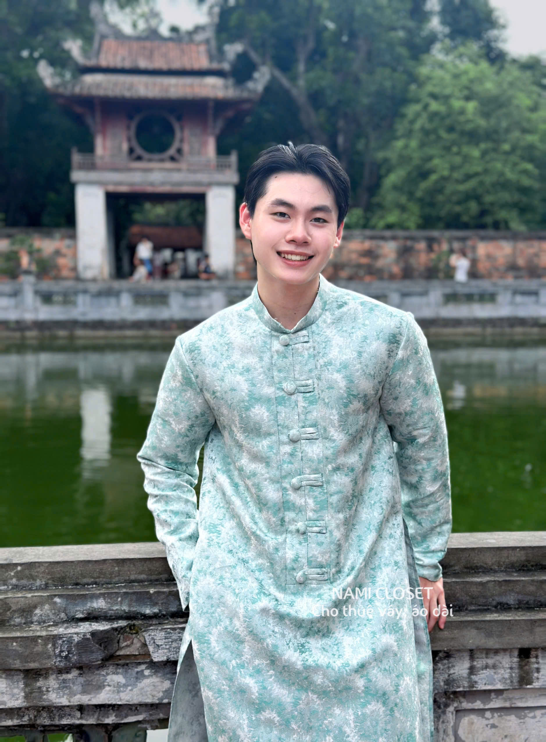 ÁO DÀI NAM XANH NGỌC - Fabulous