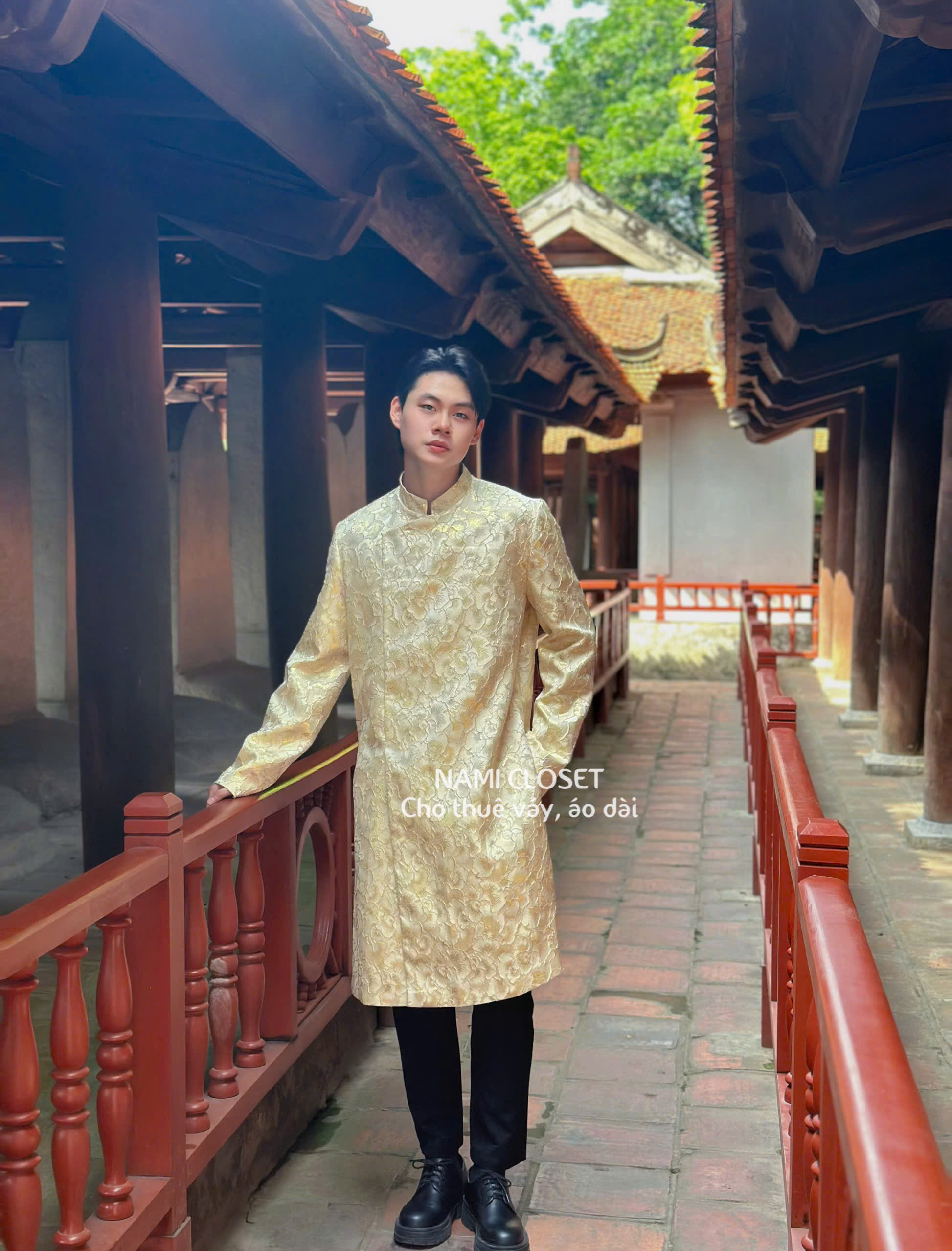 ÁO DÀI NAM KIM ĐỒNG - XÉO XỌ