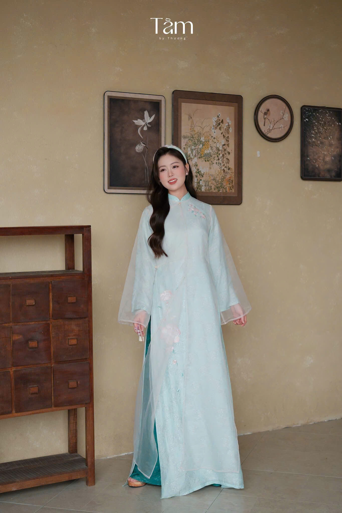 ÁO DÀI UYỂN THƯ -TẰM