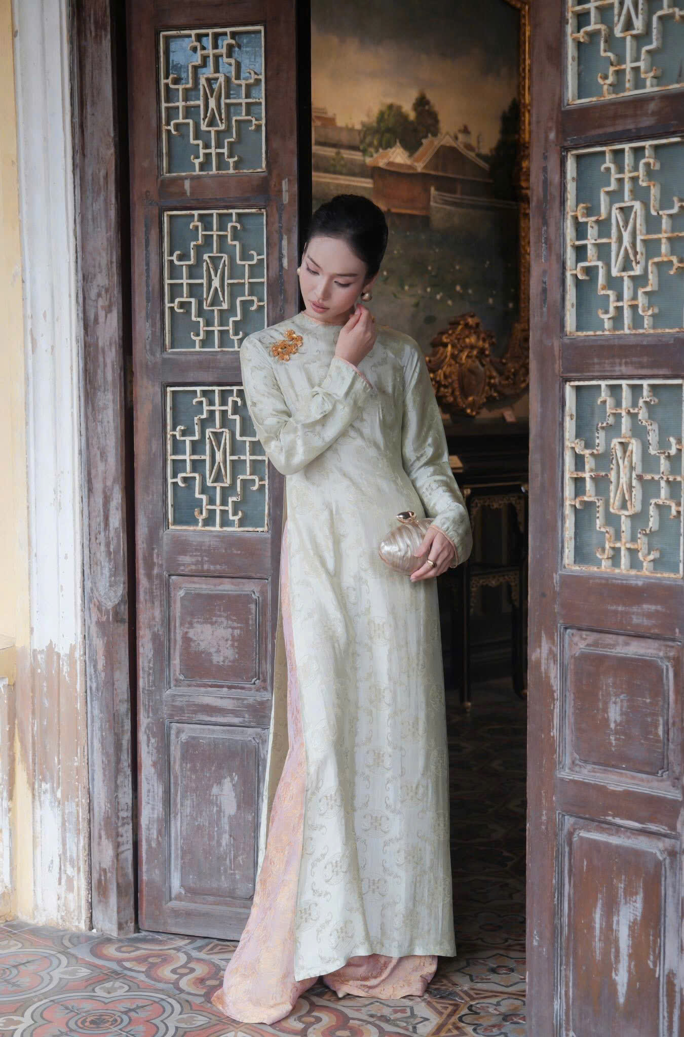 ÁO DÀI NHÃ YÊN-MAISON HAVU