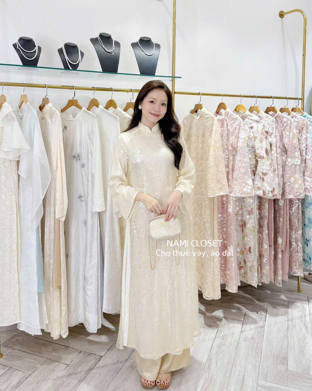 ÁO DÀI KIM SA - NHÀ LỤA