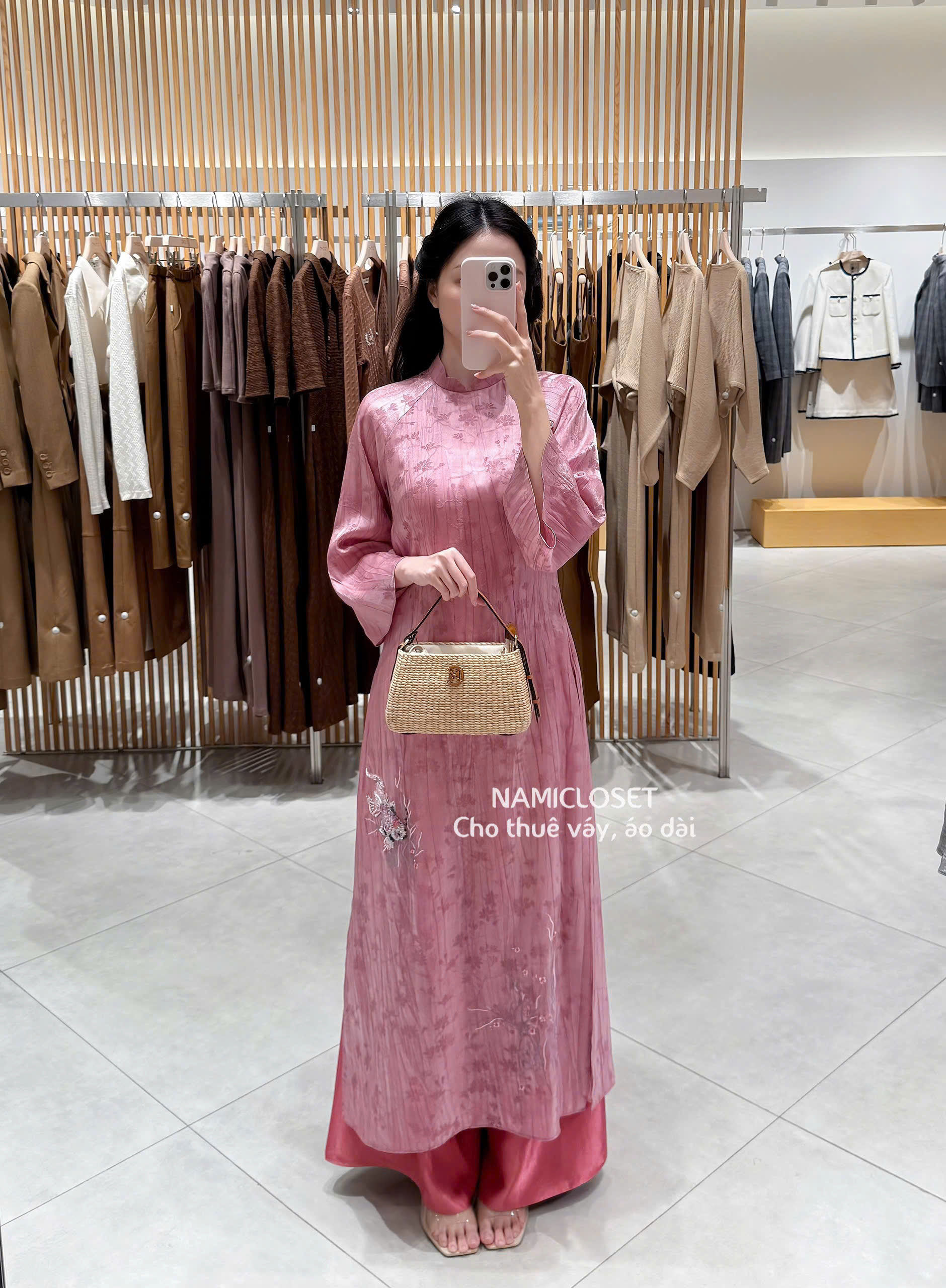 ÁO DÀI NGƯ ĐÀO- DCHIC