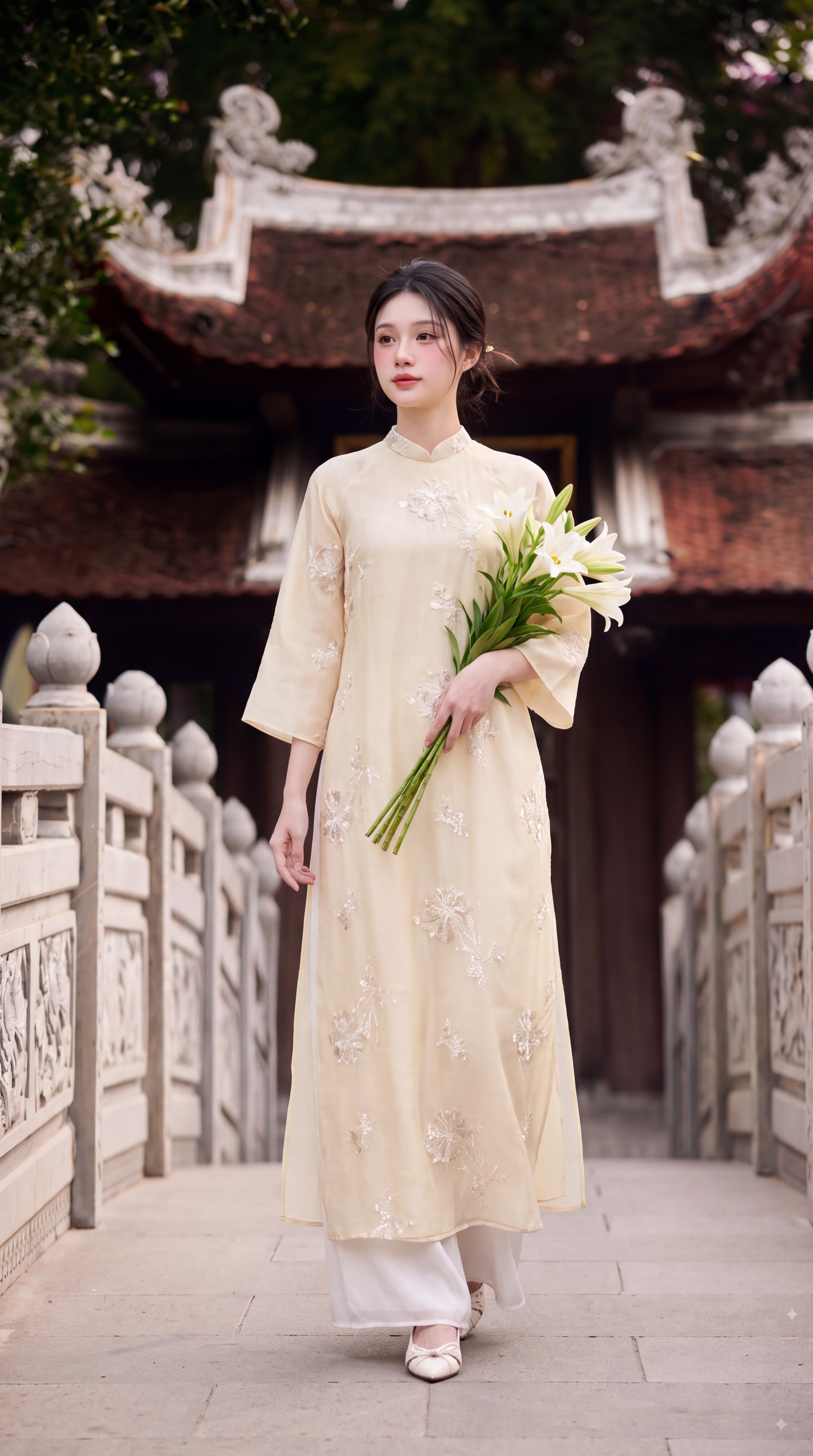 NGỌC DUNG MÀU KEM -MAINICHI