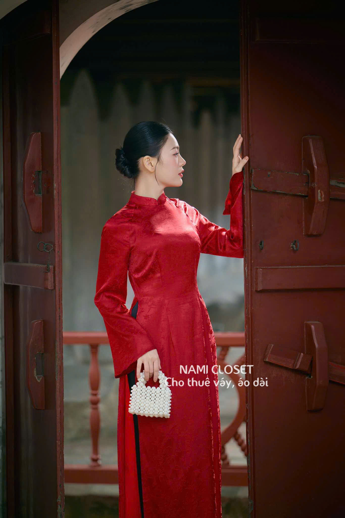 ÁO DÀI CHÂU CÚC - XÉO XỌ