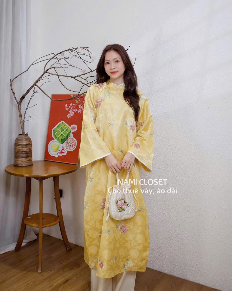 ÁO DÀI HỒNG YẾN - PETBY CHANG