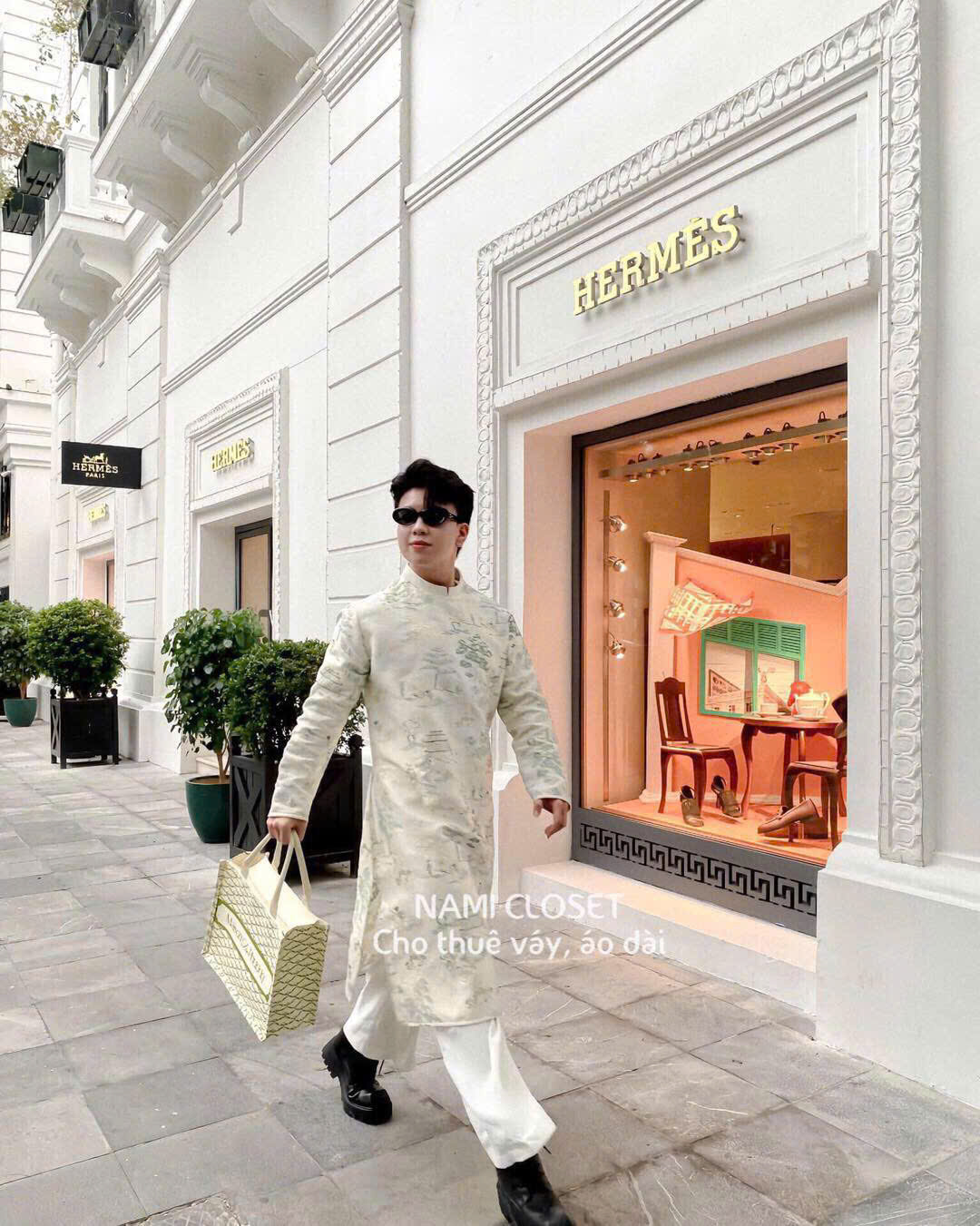 ÁO DÀI NAM TẤT NIÊN -MAISON LONG