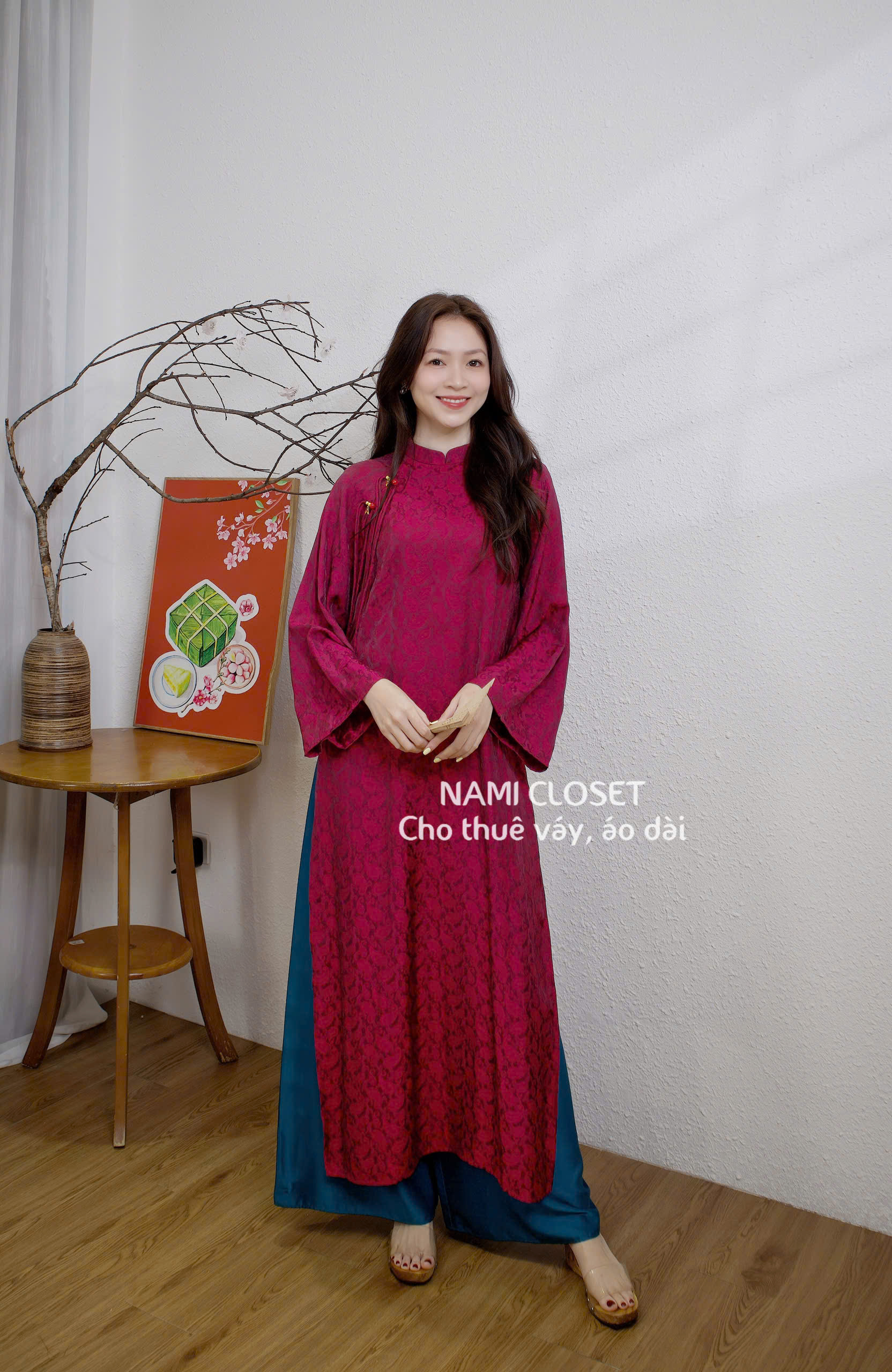 ÁO DÀI CẨM NGUYỆT - PETBY CHANG